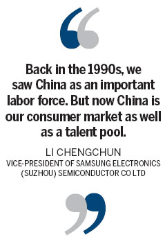 Foreign firms still favor east side
