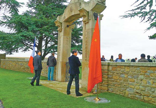 Labor of war for Chinese
