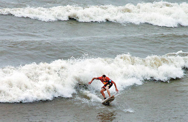 Nation poised on crest of a new wave