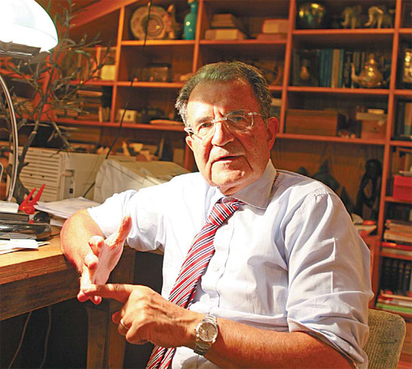 Prodi sets out his vision for China