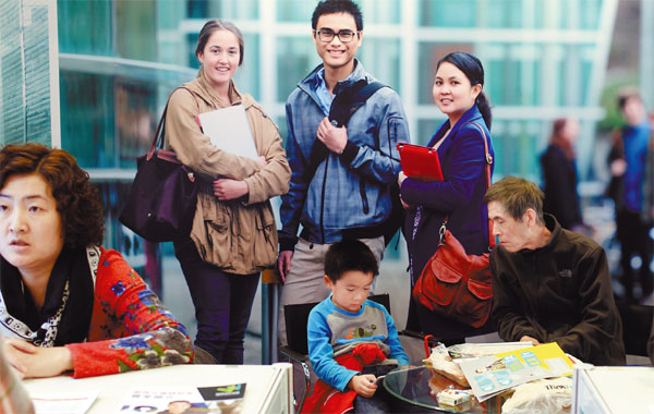 Young students seek a different class