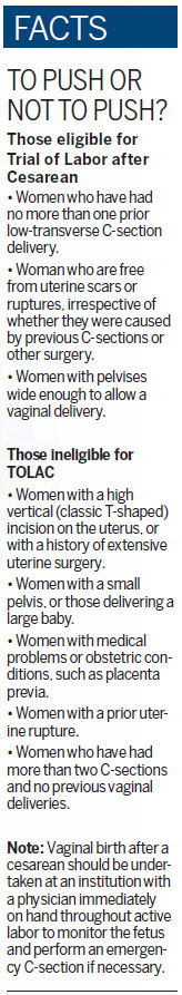 C-section is no longer cutting edge