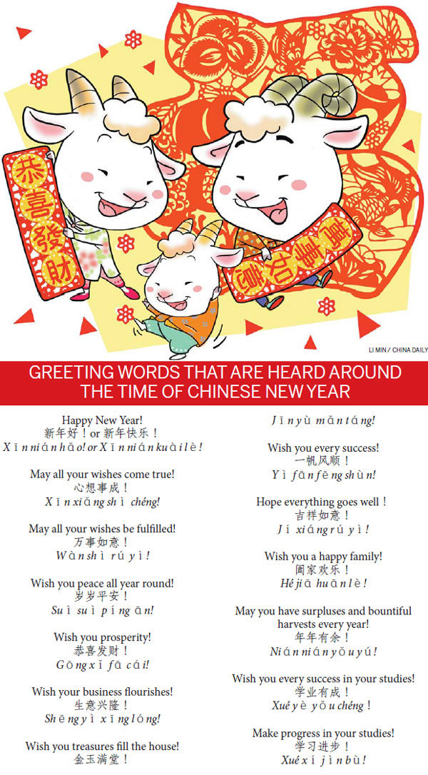 Family and fortune rule New Year