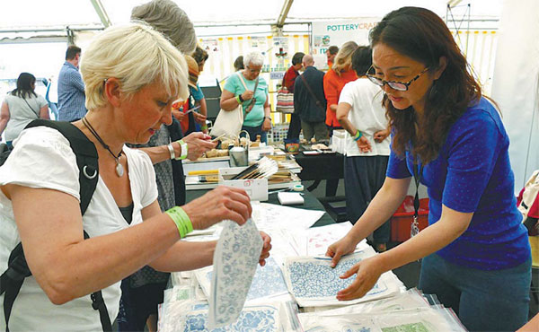 Happy potters all fired up about ancient Chinese porcelain