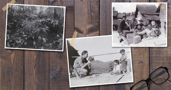 Cameras and carbines capture life during wartime