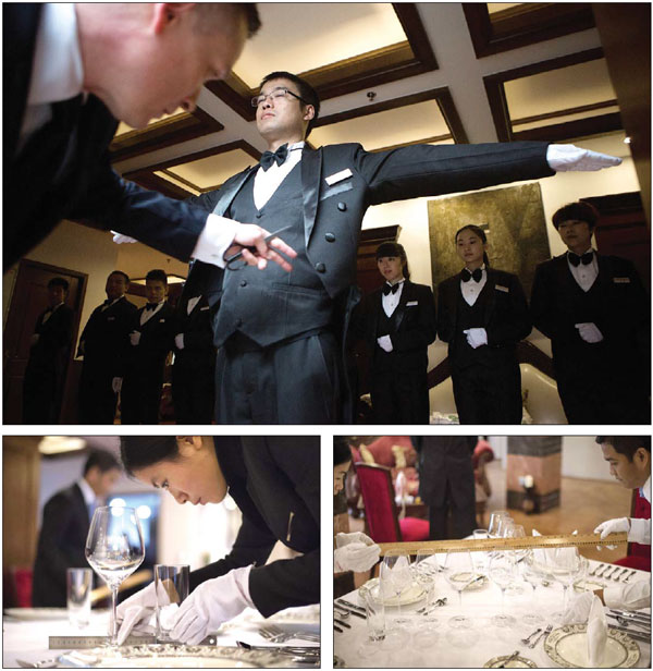 Learning skills to serve the super rich