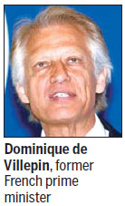 Villepin calls for new look at Africa