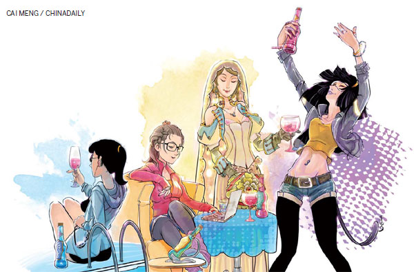 Wine, women ... and a new song