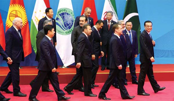 SCO links help ease pressure on Russia