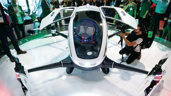 'Manned' drones to cross the next frontier