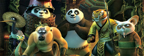 Panda hero returns to roots
