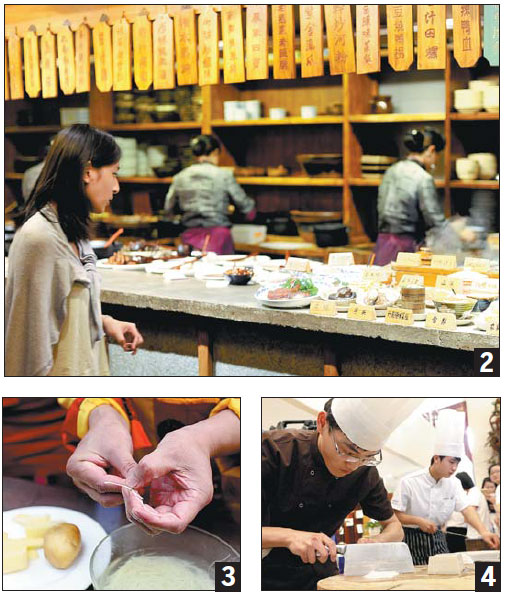 An eastern renaissance of art in food