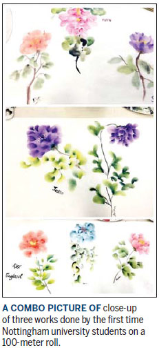 Artist shares Peony's secrets