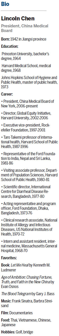 China can lead world health efforts