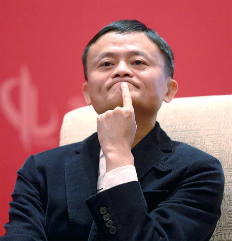 Tech titans talk of men and machines
