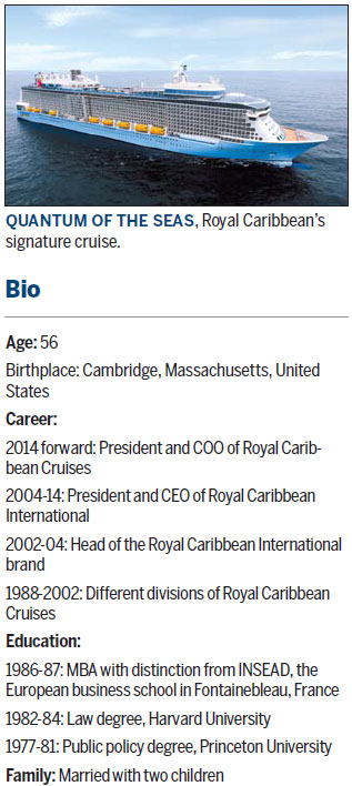 Royal Caribbean, eastward ho!