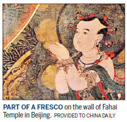 In the hall of the great frescoes