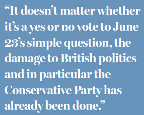 EU referendum opens up a can of worms