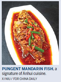 Anhui cuisine: Pungent fish and furry bean curd