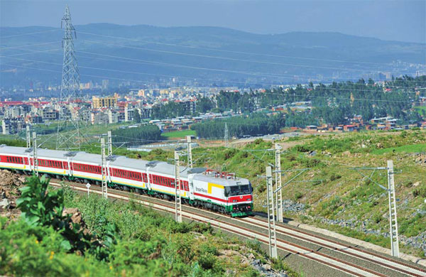 Trains carry a cargo of hope