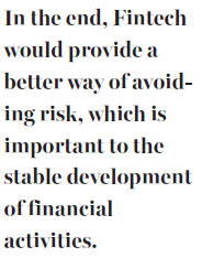 Fintech will help boost real economy