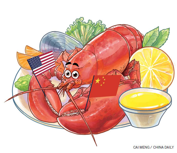 'Lobster story' illustrates China-US trade potential