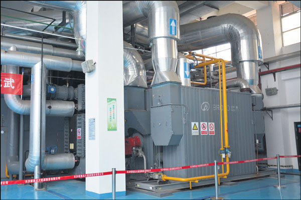 Power plant is clean, green and cool