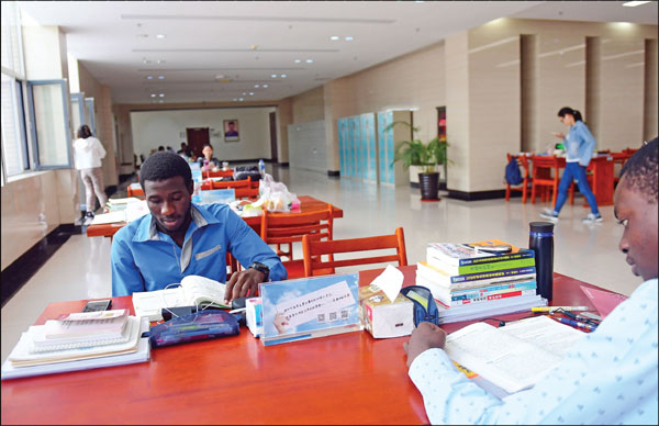PhD students inspired by China's success