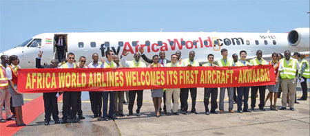 HNA's first steps in Africa