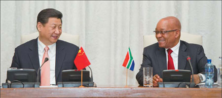 China's Africa role gets ringing endorsement