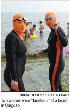 Ski masks become sea masks