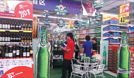 Big brewer aims high in a land of plenty