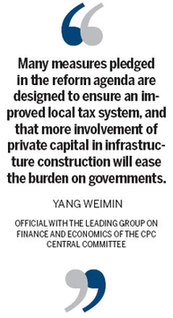 Roadmap on reform 'will curb local debt'