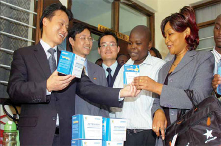Fighting malaria on the ground