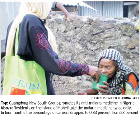 Fighting malaria on the ground