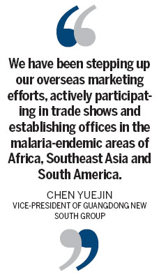 Fighting malaria on the ground