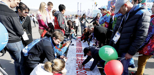 Officials resolute in push for Winter Olympics