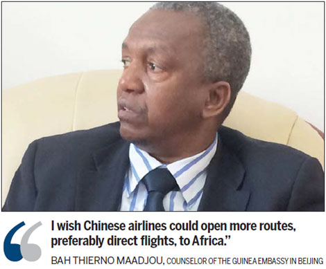 African skies are no limit for airline