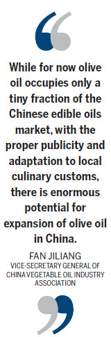 Chinese develop taste for 'liquid gold'