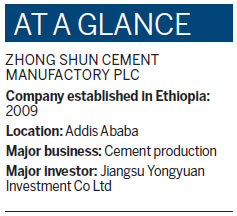 Ethiopian cement firm hit by falling demand