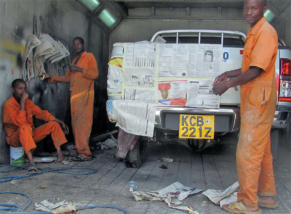 Kenya's economy gets trucking