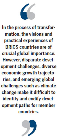 BRICS must cooperate on green growth
