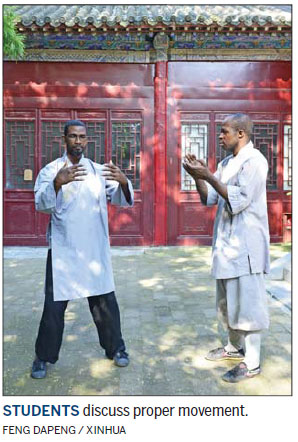 Shaolin training builds body, mind