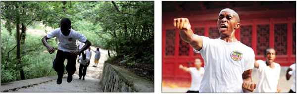Shaolin training builds body, mind