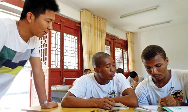 Shaolin training builds body, mind