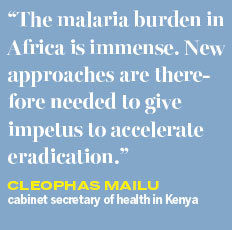 Taking malaria fight to the source