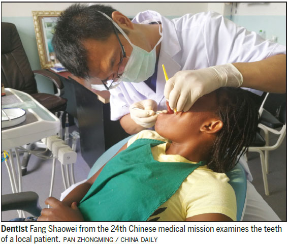 China's medics provide a much-needed tonic