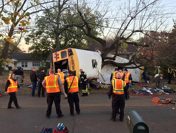 At least 6 children killed in school bus crash in US state of Tennessee