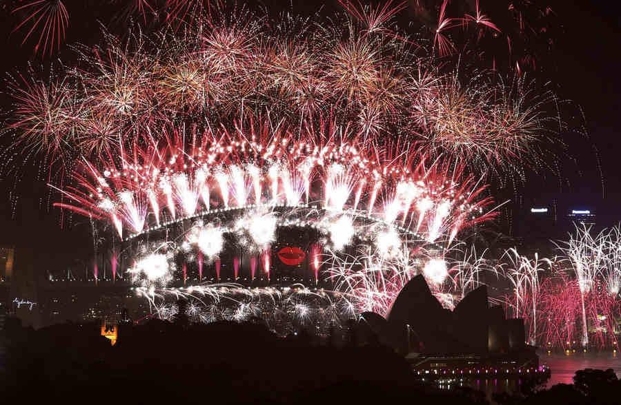 New year celebrations around the world