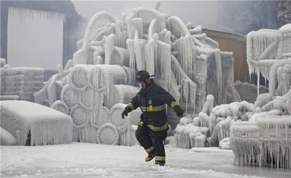 Chicago's deep freeze